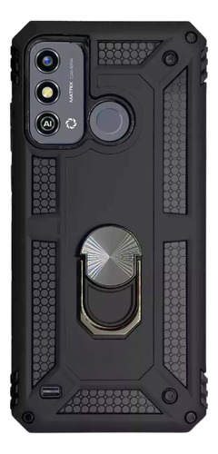 Funda Rudo Con Anillo Para Zte Blade A53