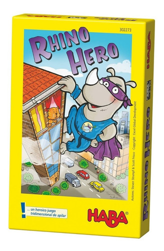 Juego De Mesa Rhino Hero Super Rino Original Nuevo Sellado