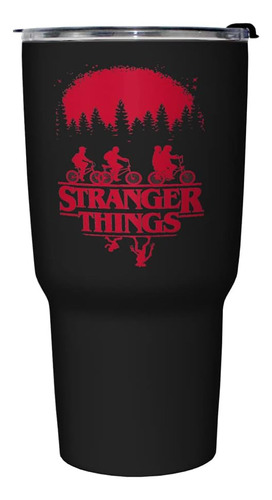 Netflix Stranger Things Simple Poster Taza De Viaje De Acero