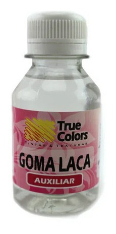 Goma Laca Álcool Auxiliar 100ml True Colors