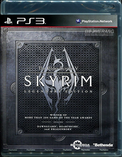 Skyrim Legendary Edition En Español Playstation 3 Nuevo