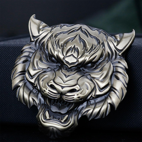 Tiger Face Auto Sticker Decal Metal Universal Para Side