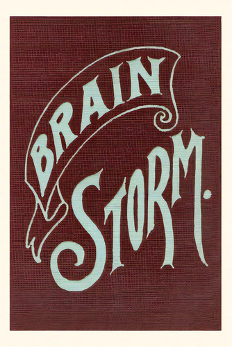 Vintage Journal Brain Storm, De Found Image Press. Editorial Found Image Pr, Tapa Blanda En Inglés