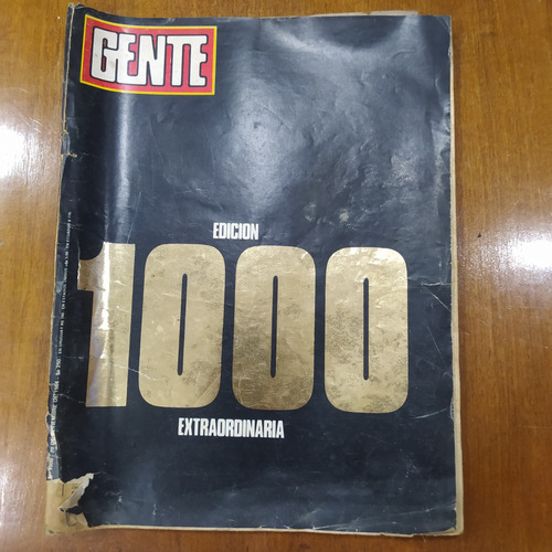 Revista Gente Edición Número 1000 20 Septiembre 1984