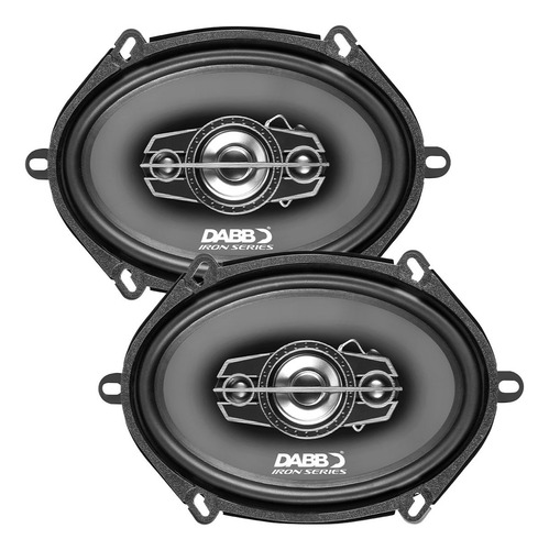 Bocina Automotriz Dabb Dab-0318 Color Negro