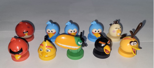 Vualá Angry Birds Coleccion De 10 Figuras Color