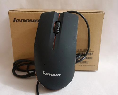 Mouse Lenovo Alambrico Usb Para Lapto, Computadoras Cod 673