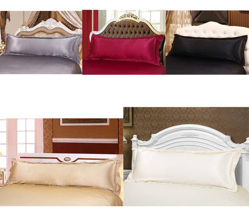 Almohada De Cuerpo Funda De Almohada Colores Para 48x150cm