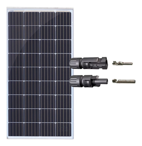 Painel Solar 155w Monocristalino Resun Com Conector Mc4