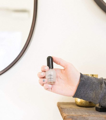 Nail Magic Capa Superior Mate Esmalte De Uñas Transparente,