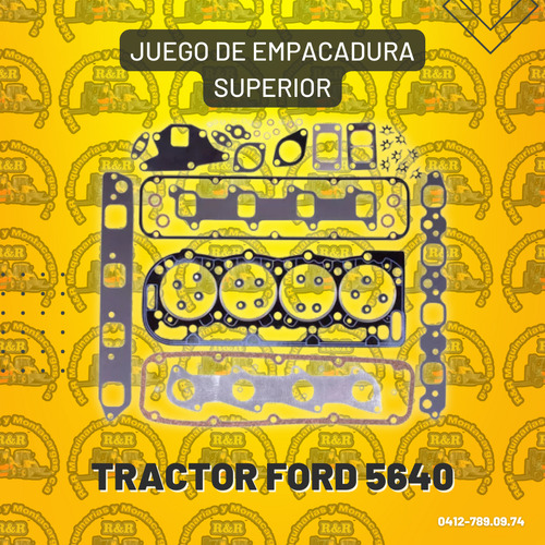 Juego De Empacadura Superior Tractor Ford 5640