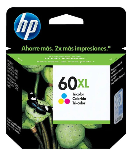 Cartucho De Tinta Hp 60xl Tricolor Original