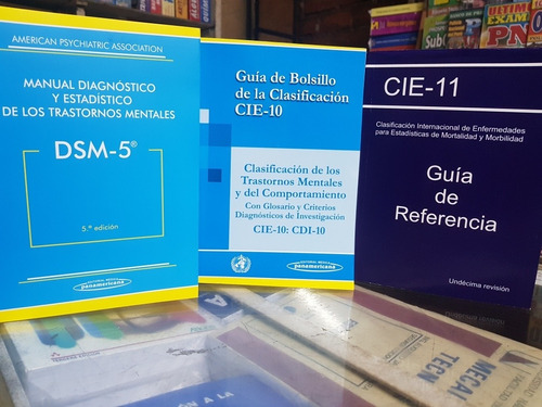 Pack Dsm 5 + Cie 10 + Cie 11 ( Últimas Ediciones) Color