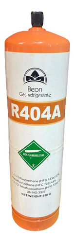 Garrafa Lata Gas Refrigerante R404 650g Beon Repjul