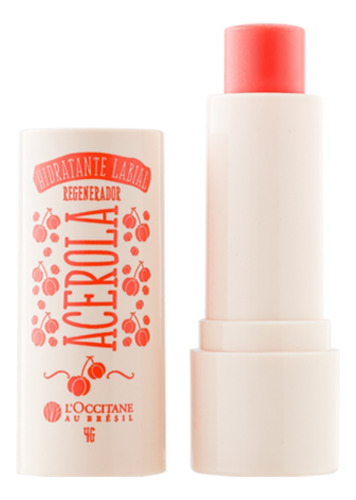 Hidratante Labial Acerola Cor Suave - L'occitane