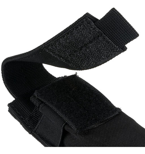 Bolsa De Nailon Negra Para Linterna De 2 Piezas, Funda Para