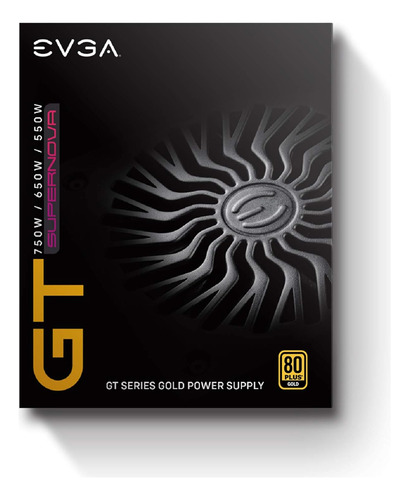 Evga Supernova 650 Gt, 80 Plus Gold 650w, Totalmente Modu...