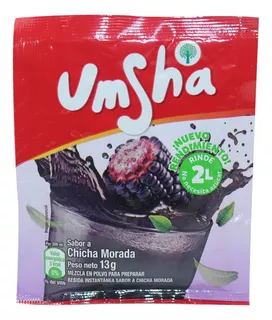 6 Sobres Chicha Morada Negrita Suco En Pó Producto Peruano