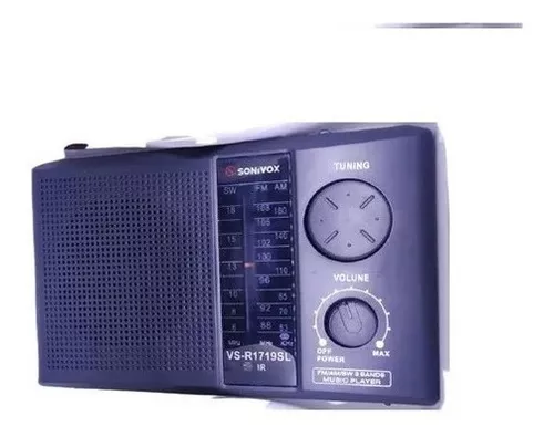 Radio Sonivox con panel solar AM/FM - Sonivox Colombia