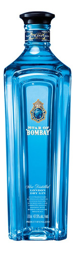 Gin Bombay Star Of Bombay London Dry 1000ml - Bzs Tienda
