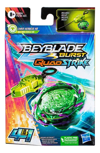 Beyblade Burst Quad Strike Chain Kerbeus K8 F6804