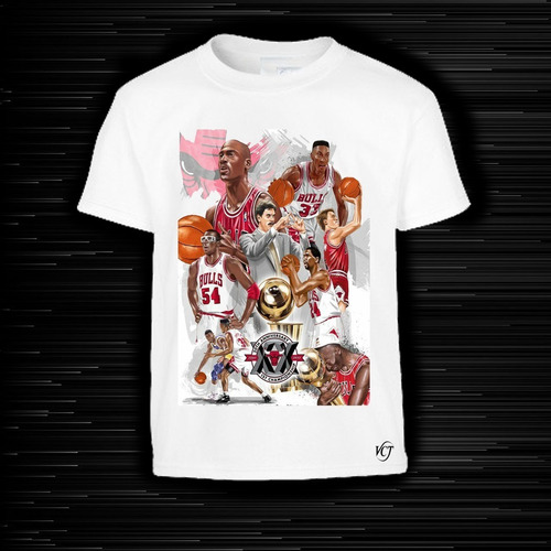 Polera Chicago Bulls (tallas Variadas)