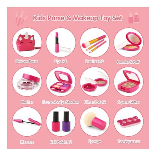 Maquillaje Para Niños Pequeños, Kit De Maquillaje, Wesayee