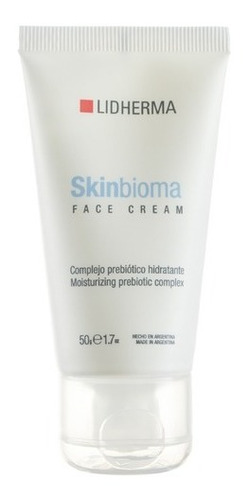 Skinbioma Face Cream Lidherma Prebiótico Hidratante 