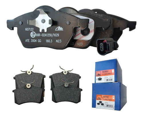 Kit Balatas Ate Original Jetta Gli A4 Mk4 1.8t Del Tras Vr6
