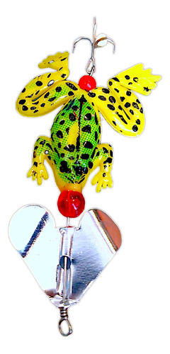 Señuelo Antienganche Rarna Frog Con Helice 4cm 7grs
