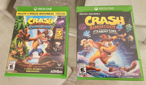 Crash Bandicoot 3 Y 4 Xbox