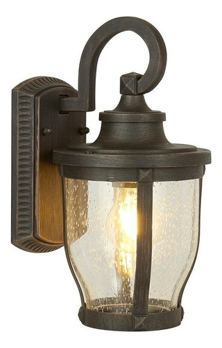 Tecnolite Ftl-6000/ba Lampara De Exterior Sobreponer Muro Decorativa 13 W Color Marrón