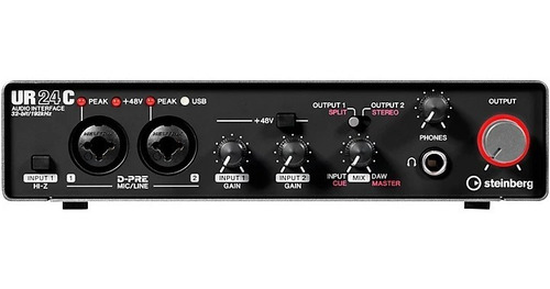 Steinberg Ur24c Usb C Audio Interface With Dj Mode 