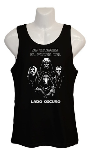 Polera Star Wars - Musculosa - Dark Vader - Lado Oscuro