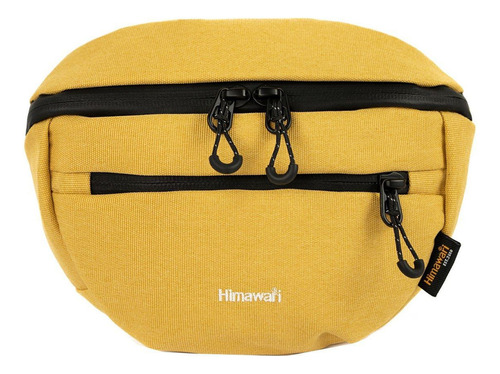 Riñonera Cartera Impermeable Himawari Mod 1019b Mostaza