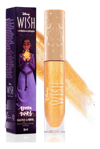 Gloss Labial Wish - Disney Wish - Bruna Tavares