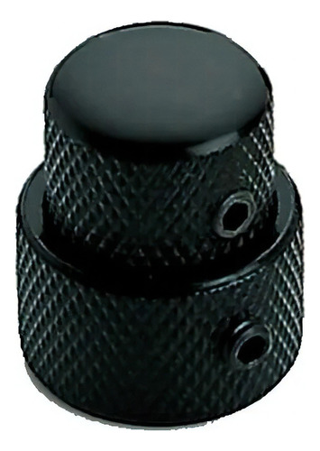 Knob Dolphin Metal Baixo Medio Medio Preto 13448 Push Pull