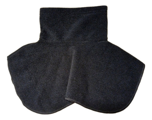 Cuello Polar Varios Talles Adultos Niños Cubre Todo Abrigado Negro Liso Mediano