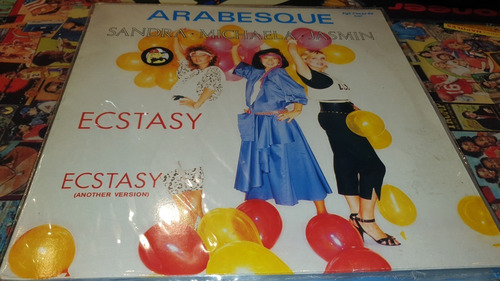 Arabesque Ecstasy Vinilo Maxi Impecable Germany 1986