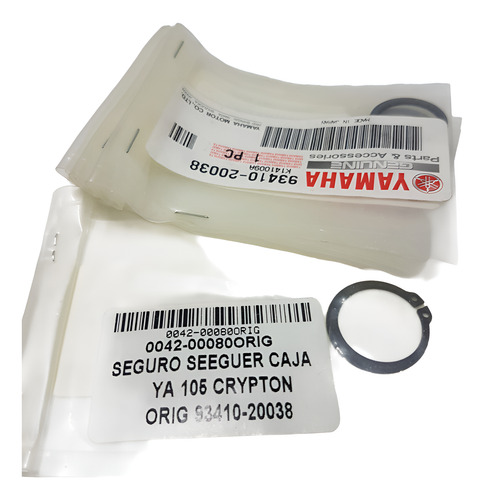 Seguro Seguer Caja Y Piñon Original Yamaha T105 Crypton