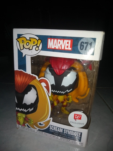 Funko Pop! Spider-man Scream Symbiote Exclusive Walgreens