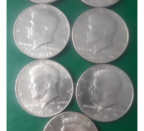 Eeuu Kennedy Medio Dolar 1971/72/73/74/76/79/80/83/00 (Usado)