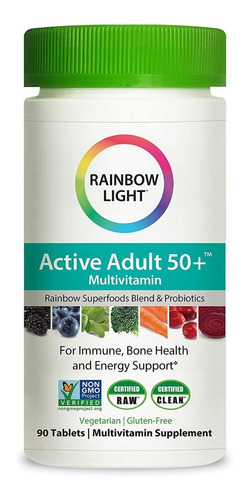 Vitaminas Rainbow Light 90 Tabs - Unidad a $4034