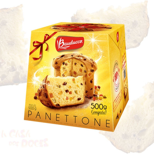 Panettone Bauducco Grande - Presente Natal - Doce Presente