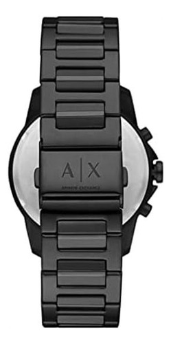 Reloj Para Hombre Armani Exchange/acero Negro