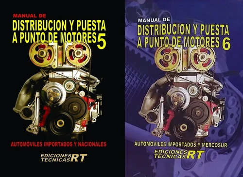Oferta 2 Libros Distribución Puesta A Punto Motores 5 Y 6 Rt
