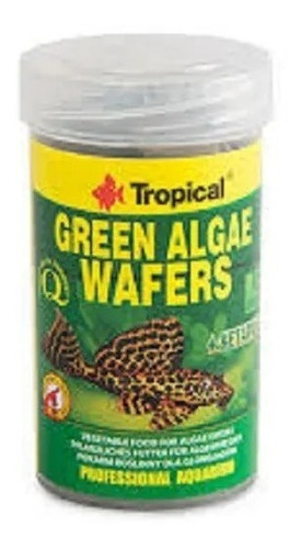 Tropical Alimento Vegetal Green Algae Wafers 45g Plecos