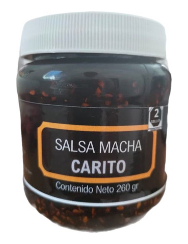 Salsa Macha Carito, 250 Gr Gourmet (no Irrita)