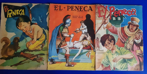 Set De 3 Revistas Comic El Peneca - Ed Chile 1960'