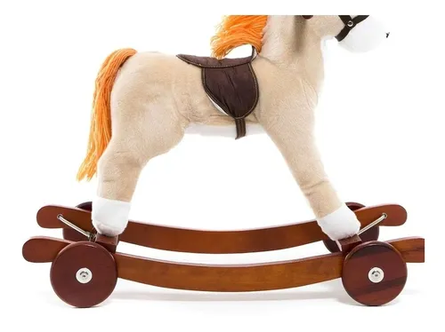 Caballo mecedor montable sale